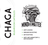 Mind Over Matter Chaga Mushroom Capsules