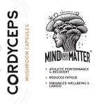 Mind Over Matter Cordyceps Mushroom Capsules