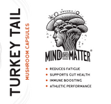 Mind Over Matter Turkey Tail Mushroom Capsules