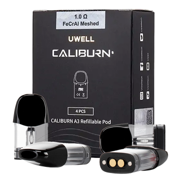 Caliburn A3 Pods by Uwell (4 pack) Nebula Vape Ltd Caliburn A3 Pods by Uwell (4 pack) Nebula Vape Ltd
