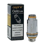 Cleito 120 ( and Pro) Replacement Coils by Aspire (5 pack)