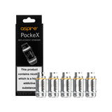Pockex Replacement Coils by Aspire (5 pack)
